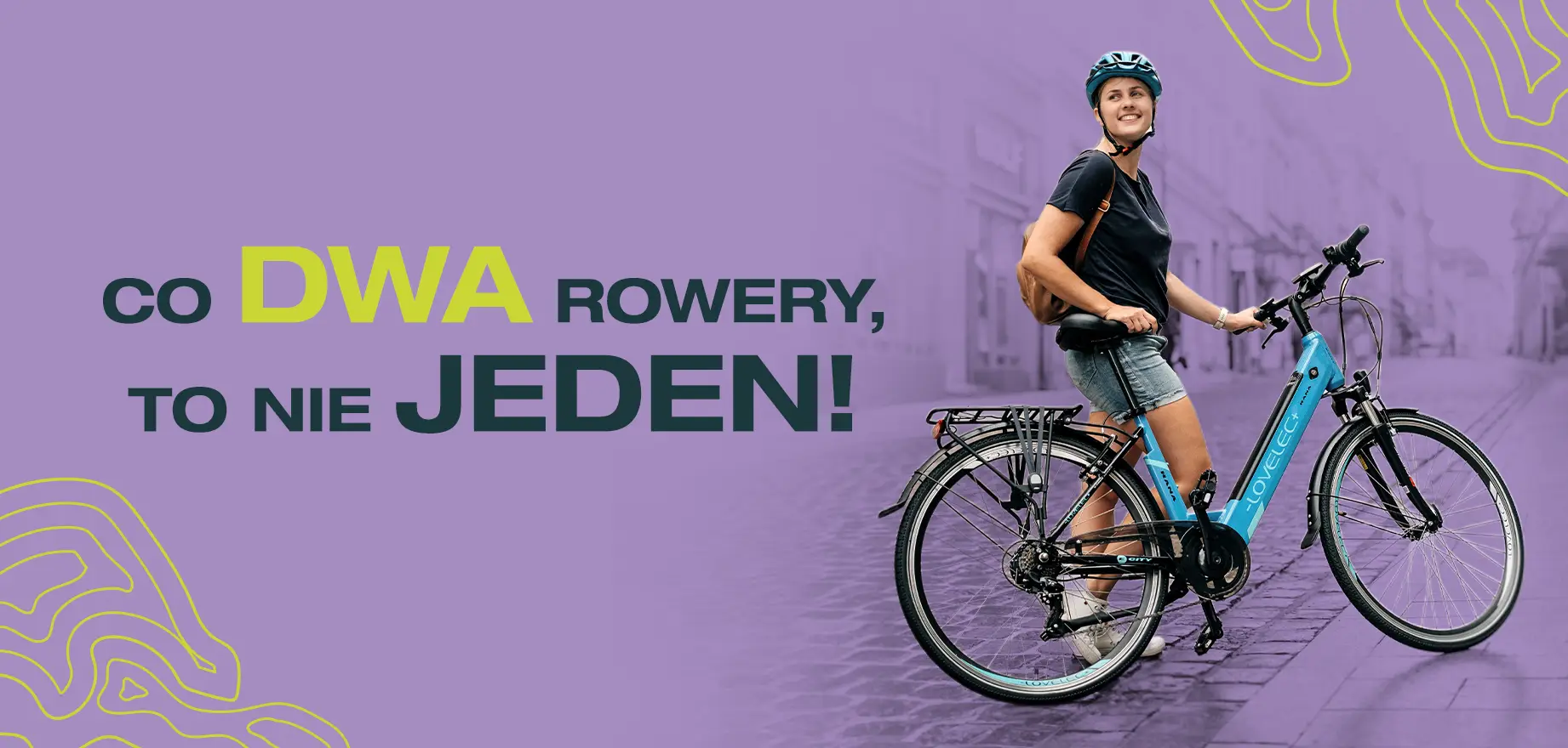 Miejski rower elektryczny LOVELEC Rana