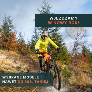 🍾Noworoczne postanowienie o rowerowej wycieczce?🚴‍♂️ Pomożemy Ci je zrealizować! Nasze powystawowe 🚴‍♂️rowery elektryczne...
