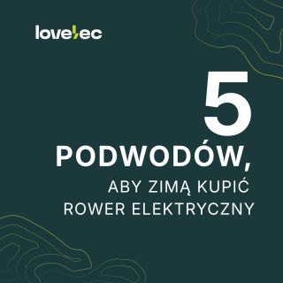 Zima❄️ jeszcze trzyma? My ją przeganiamy z kodem ZIMA10! Ale to nie jedyny powód, by jeszcze zimą kupić rower elektryczny...