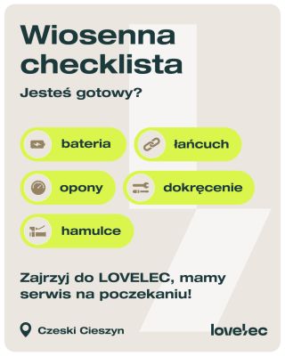 Wyciągasz rower elektryczny po zimie? Nie lekceważ przygotowań! 🔧 🚲 Pierwsze wiosenne kilometry są najpiękniejsze, ale...