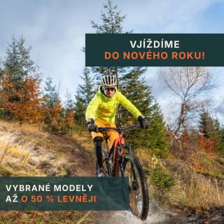 🍾Je Vašim novoročním předsevzetím vyrazit na 🚴‍♂️cyklovýlet? Pomůžeme vám ho uskutečnit! Naše předváděcí 🚴‍♂️elektrokola...