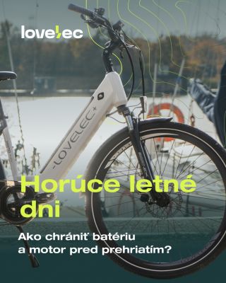 Leto sa začína a nové dobrodružstvá čakajú! ☀️🚲 Ako sa v horúčavách starať o elektrobatériu a motor? Batéria: 🟢...