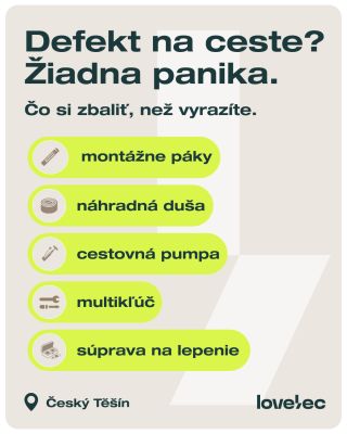 Nečakaná zastávka uprostred trasy nepoteší nikoho. Prepichnutá duša, uvoľnená skrutka alebo spadnutá reťaz nemusia...