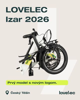 Elektrobicykel, ktorý sa zmestí aj do kufra auta. 🚙🚲 Predstavujeme nový skladací elektrobicykel LOVELEC IZAR 2026. Je to...