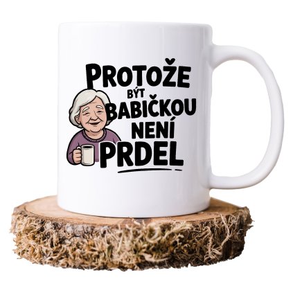 keramicky babička PRDEL