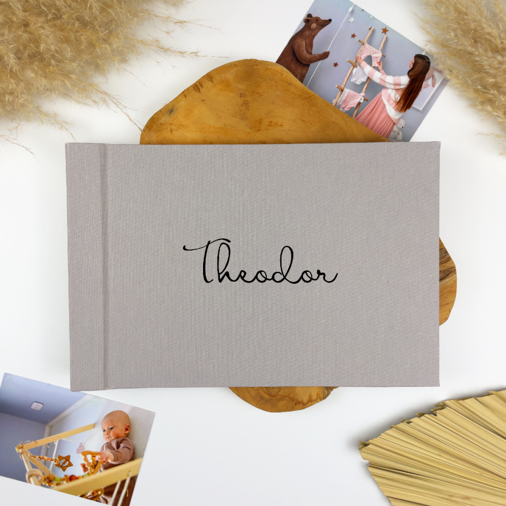 Personalizované fotoalbum pro miminko se jménem