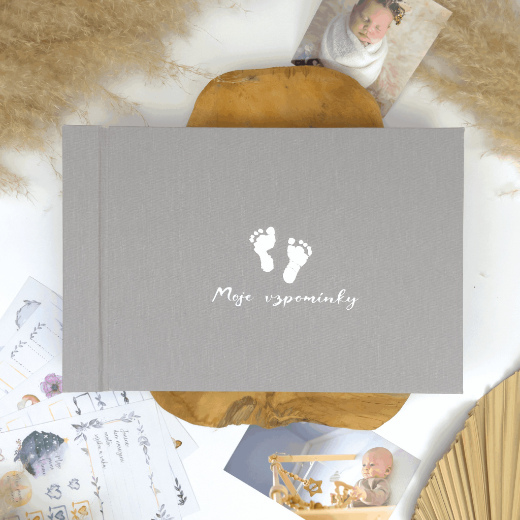 fotoalbum pro miminko se samolepkami