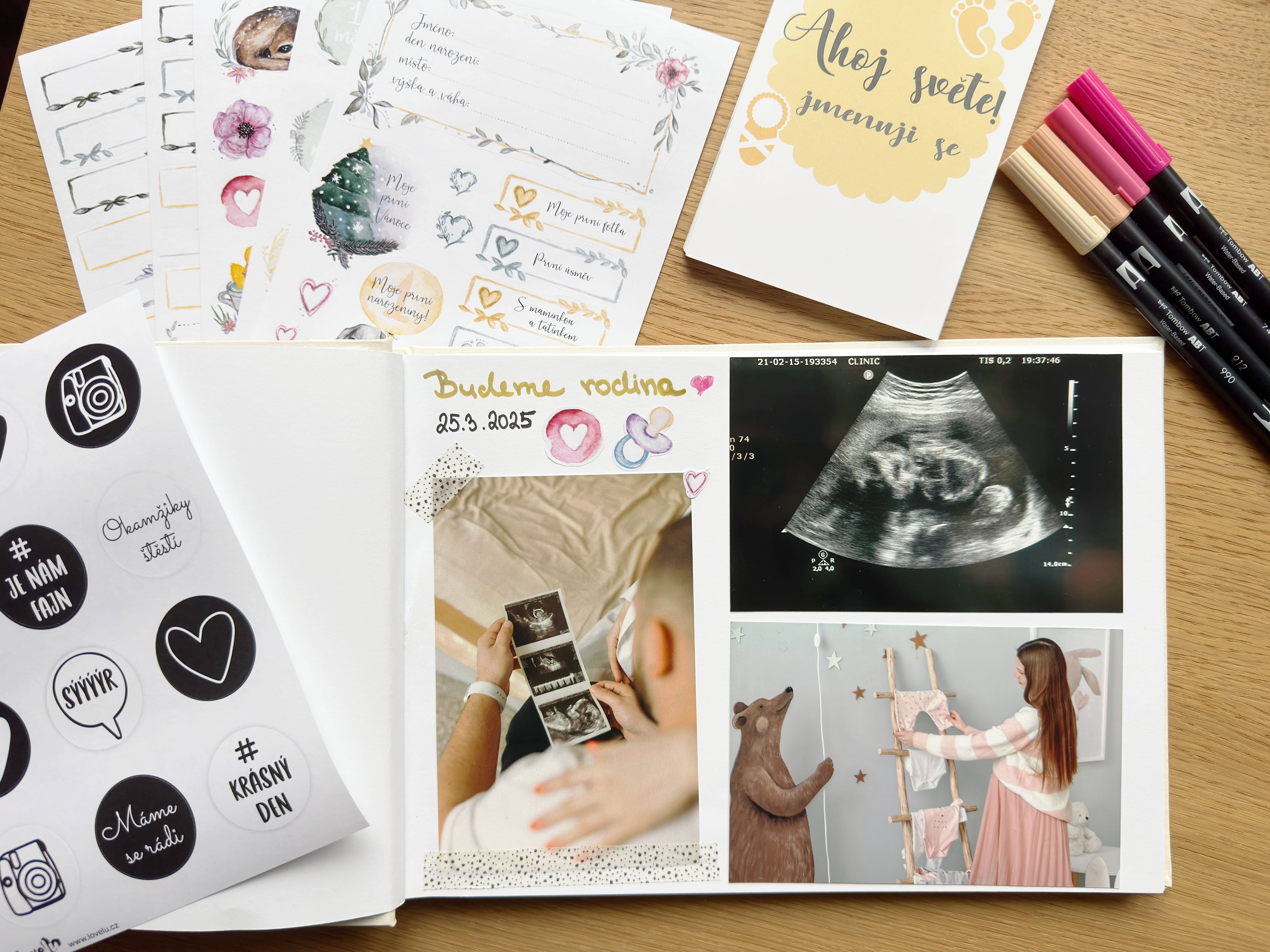 Fotoalbum pro miminko