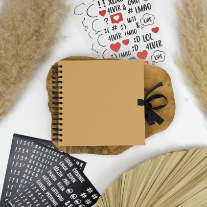 scrapbook album