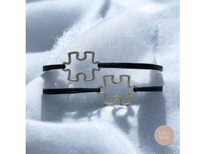 Partnerské náramky Puzzle