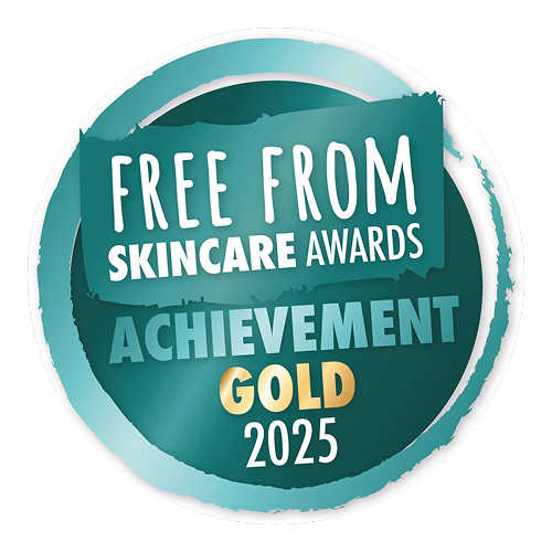 Free From Skincare Awards 2025 — Achievement Gold