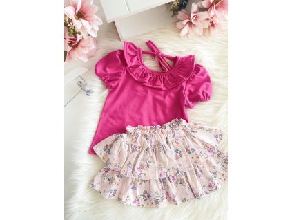 Kvetovaná Bavlnená suknička