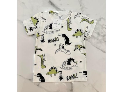 Dino bavlnené tričko