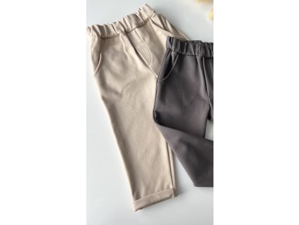 Bavlnené elegantné nohavice