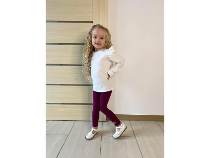 Biele tričko s čipkou