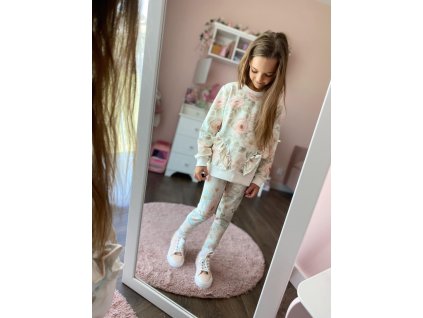 Bavlnený kvetovaný komplet