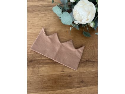 Bavlnené korunky hnedá