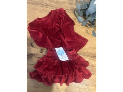 Velúrový luxusný komplet