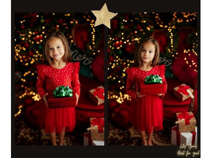 Bavlnené červené šaty