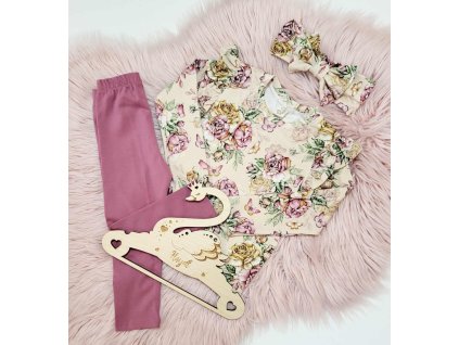 Kvetované body/tričko