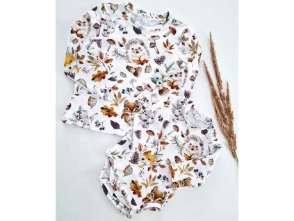 Tričko lesné zvieratká