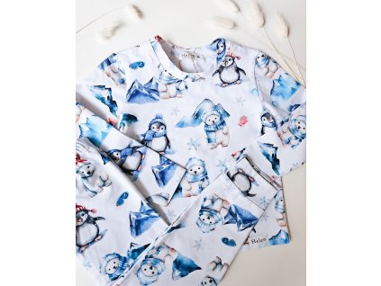 Tučniakovo medvedíkové pyžamko