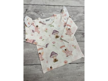 Bavlnené tričko s lúčnou vílou