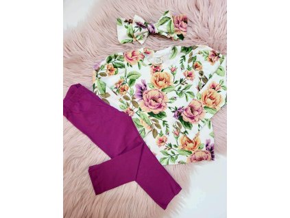 Luxusné Kvetované body/tričko