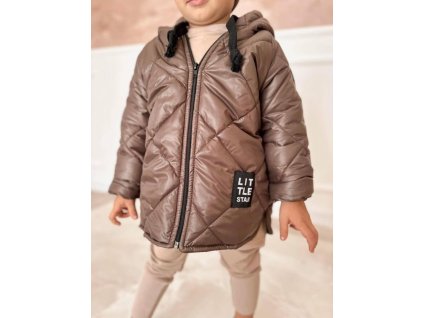 Prechodná bunda hnedá