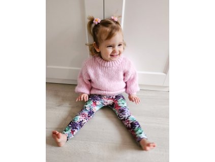 Vzorované 3D legíny