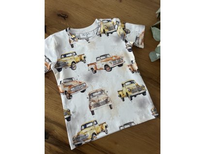 Autíčkové tričko