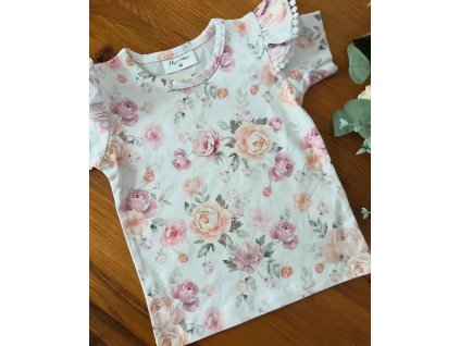 🎀Kvetované tričko