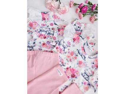 Luxusný komplet body/tričko a legíny