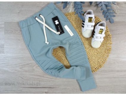 DESPACITO bavlnené tepláky modré