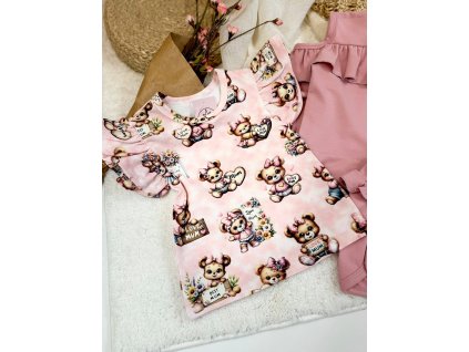 🐻Bavlnené medvedíkové tričko🐻