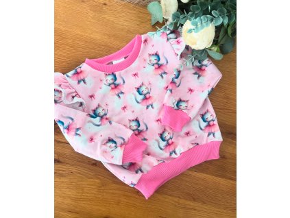 Mačičková mikinka