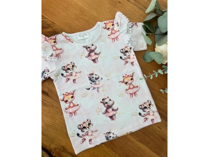 🐅🦒Zvieratkové tričko🦒🐅