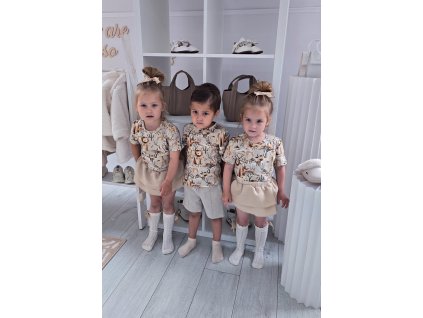 Lesné zvieratkové tričko