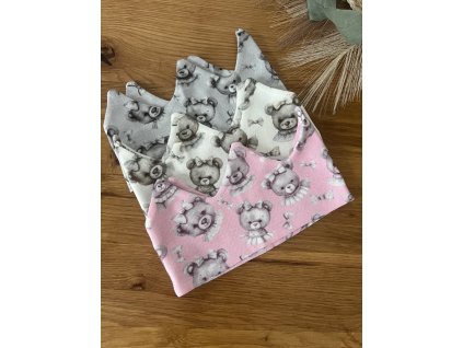 Mackové bavlnené korunky