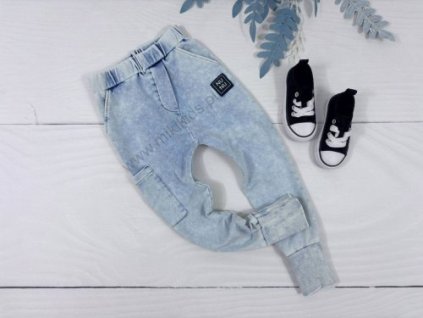 Modré štýlové tepláky NUNU