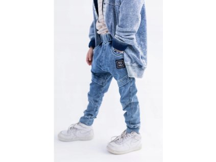 Modré štýlové tepláky NUNU