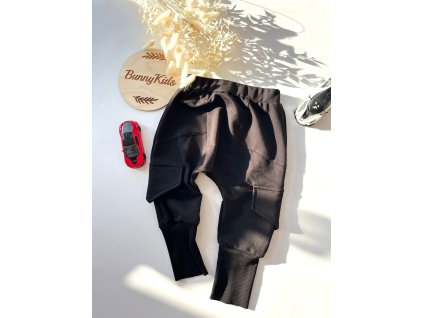 Baggy tepláky čierne