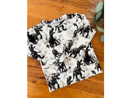 Bavlnené tričko dino