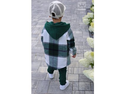 Karo prechodná bundička - zelená