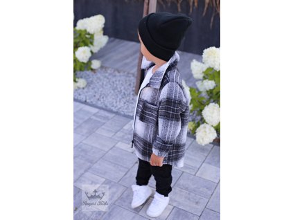 Karo prechodná bunda - čierna