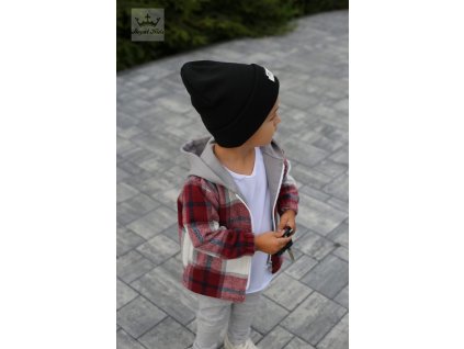 Karo prechodná bundička - bordová