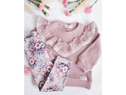 🌸Luxusné Kvetované legínky od Helen