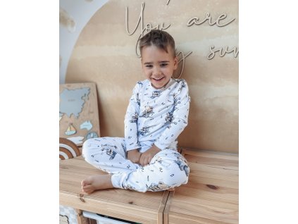 🐻‍❄️Mackove bavlnené pyžamko🐻‍❄️