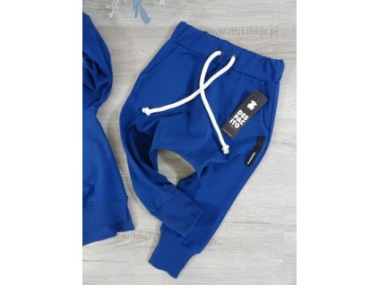 Bavlnené modré tepláky DESPACITO