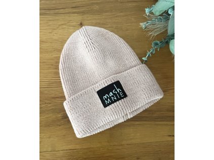 Zimná jemná čiapka Mashmnie ružová